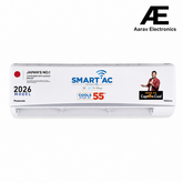 Panasonic 2.5 Ton 3Star,New star rated, Premium WiFi Inverter Smart Split AC(Matter Enabled, AI,Higher Airflow, Crystal Clean, Copper Cond., 8in1 Convertible, 4-Way, PM0.1 Filter,CS/CU-QU30CKYFM,White