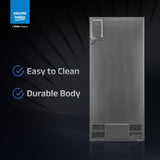 Voltas Beko, A Tata Product, 522 L(Gross), Inverter, Frost Free, French Four Door Side by Side Refrigerator (2026 Model, R4D522/FPV3N0RXID, Inox, with Harvest Fresh Technology)