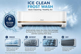 Hitachi 1.8 Ton 3 Star Inverter Split AC | 100% Copper | Xpandable+ | Ice Clean Frost Wash | Silent Air | R32 Refrigerant | White | RAS.G322PCAISF