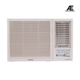 Hitachi 1.5 Ton 3 Star, Window expandable Inverter AC (100% Copper, 100% cooling at 43 degree Celsius, Dust Filter, RAW318HIEO, White)