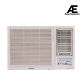 Hitachi 1.5 Ton 5 Star, Window expandable Inverter AC (100% Copper, 100% cooling at 43 degree Celsius, Dust Filter, RAW518HIEO, White)