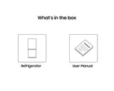 Samsung 458 L Bespoke AI Bottom Mount Freezer Refrigerator (RB45DG6005B1), Wi-Fi Enabled, Digital Inverter Compressor, SmartThings App Control, Convertible Storage, Frost Free, Premium Glass Finish