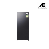 Samsung 458 L Bespoke AI Bottom Mount Freezer Refrigerator (RB45DG6005B1), Wi-Fi Enabled, Digital Inverter Compressor, SmartThings App Control, Convertible Storage, Frost Free, Premium Glass Finish