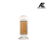 Russell Hobbs RCH1200NE 1200W Tower Beam Carbon Room Heater | Dual Carbon Tubes, Custom Heat Control, Oscillation, Safety Protection | Sleek Portable Winter Heater – White