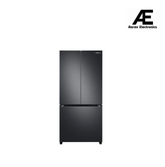 Samsung 550 L, Convertible, Digital Inverter, Frost Free French Door Refrigerator (RF57A5032B1/TL, Silver, Black Matt (Doi))