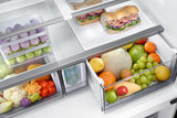 Samsung 650 L, Convertible, Digital Inverter, Frost Free, French Door Refrigerator (RF65DB90BD12TL, White, Clean White)