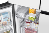 Samsung 650 L, Convertible, Digital Inverter, Frost Free, French Door Refrigerator (RF65DB90BD12TL, White, Clean White)