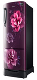 Samsung 246L 3 Star Inverter Direct-Cool Single Door Refrigerator Appliance (RR26C3893CR/HL,Camellia Purple) Base Stand Drawer