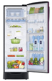 Samsung 246L 3 Star Inverter Direct-Cool Single Door Refrigerator Appliance (RR26C3893CR/HL,Camellia Purple) Base Stand Drawer