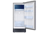 Samsung 189 L, 5 Star, Digital Inverter, Direct-Cool Single Door Refrigerator (RR21H2H25S8/HL, Silver, Elegant Inox, Base Stand Drawer, Single Touch Defrost, 2026 Model)