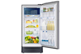 Samsung 189 L, 5 Star, Digital Inverter, Direct-Cool Single Door Refrigerator (RR21H2H25S8/HL, Silver, Elegant Inox, Base Stand Drawer, Single Touch Defrost, 2026 Model)