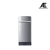 Samsung 189 L, 5 Star, Digital Inverter, Direct-Cool Single Door Refrigerator (RR21H2H25S8/HL, Silver, Elegant Inox, Base Stand Drawer, Single Touch Defrost, 2026 Model)