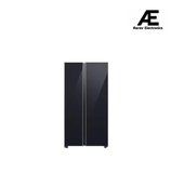 Samsung 653 L, 3 Star, Frost Free, Double Door, Convertible 5-in-1 Digital Inverter, Side By Side AI Enabled Smart Refrigerator with WiFi REF RS76CB81A333HL, Silver