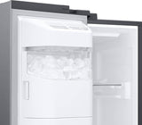 Samsung 633L Convertible 5 In 1 Digital Inverter Side by Side Refrigerator Appliance, (RS78CG8543SLHL, EZ Clean Steel)