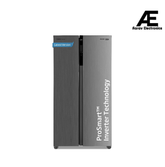 Voltas Beko 563 L Side-by-Side Refrigerator with ProSmart Inverter Compressor and Active Fresh Blue Light (RSB585/FPV300RXID, INOX Steel)