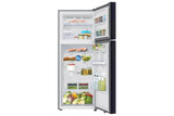 Samsung 396 L, 2 Star, Convertible 5-in-1, Digital Inverter, Frost Free Double Door, Bespoke AI WiFi Refrigerator (RT41HB6A4222HL, Glass Finish, Clean Black, 2026 Model)