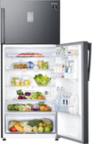 Samsung 530 L, 1 Star, Optimal Fresh+, Digital Inverter, Frost Free Double Door Refrigerator (RT56DG7A6AB1/TL, Black Matt)