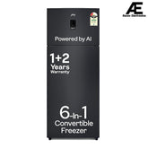 Godrej 472 L 2 Star Food Surface Disinfection with Nano Shield Technology Inverter Frost Free Double Door Refrigerator (RT EONREGALIS 517B RCI MT BK, Matte Black)