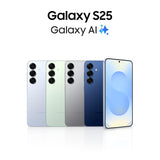 Samsung Galaxy S25 5G Smartphone with Galaxy AI (Silver Shadow, 12GB RAM, 256GB Storage), Snapdragon 8 Elite, 50 MP Camera with ProVisual Engine and 4000mAh Battery