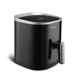 Glen Digital Air Fryer, 3.5 Litre Airfryer 1300W with 7 Pre-Set Functions, Auto Sleep, Digital Controls, Timer & Temperature Control, Bake, Fry, Roast & Grill with Less Oil, Medium - Black SA-3044DBL