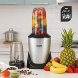 Glen Nutri Blender Mixer Ultra Tuff 900 Watt, with 2 Unbreakable Jars, Thermal Overload Protector, Dual Blade Technology Grinder for Kitchen, Protein Shakes, Smoothie Maker - SA-4048UT