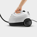 KARCHER SC 2 EasyFix Steam Cleaner, 1500W, 3.2 Bar Pressure, 1200L Steam/L Water, Chemical Free Cleaning, Removes 99.99% Viruses & Bacteria, EasyFix Floor Kit, Ideal for Home Use, German Tech (Open Box / without box)