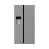Voltas Beko 634 Litres Frost Free ProSmart Inverter Side-by-Side Refrigerator (Neo Frost Dual Cooling, RSB655XPRF, Inox)