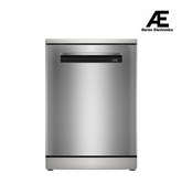 Bosch SMP6HMI00I Built-in Dishwasher, 14 Place Settings, Home Connect, Intensive Kadhai Programme, Extra Dry, EcoSilence Drive, Multiple Wash Programs (Silver/Inox)