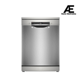 Bosch 15 Place Series-6 Settings free-standing Dishwasher 60 cm Brushed steel anti-fingerprint,with Wi-Fi Dishwasher, (SMS6HMI00I, Silver)