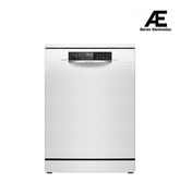 Bosch SMS6ZCW37Q Series 6 Free-Standing Dishwasher | 15 Place Settings | Zeolith Drying Technology | Home Connect (Wi-Fi Enabled) | PerfectDry | VarioFlex Baskets | Extra Clean Zone | Silence Plus | Energy Efficient | White