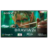 Sony 43 Inch 4K Ultra HD Smart LED Google TV – BRAVIA 2M2 Series (Model K-43S25M2) with Dolby Atmos, Google TV, Apple AirPlay 2, Alexa – 2025 Model