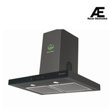 Faber STILUX 3D T2S2 BK TC LTW 60 Kitchen Chimney, 60 cm, 1095 m³/hr, 3-Layer Baffle Filter, Touch Control