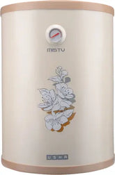 Misty 50L Storage Water Heater (Ivory Cherry Blossom) | 2000W | Copper Heating Element | 5-Star Rated | Vertical Mount | Dry Heating Protection | Glassline Coated Tank