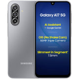 Samsung Galaxy A17 5G (Gray, 8GB RAM, 256GB Storage) | with Travel Adapter | 50 MP No Shake Camera | Gemini Live | Circle to Search | Super AMOLED | Corning Gorilla Glass Victus | 7.5mm Sleek | AI