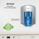 Havells Active Plus Water Purifier with UV+Revitalizer Purification technology, Powerful 4 stage Purification, Smart Alerts with Auto –energy Saver, (Green and White), suitable for TDS <300 ppm water