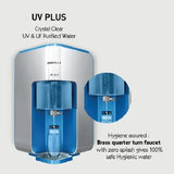 Havells Active Plus Water Purifier with UV+Revitalizer Purification technology, Powerful 4 stage Purification, Smart Alerts with Auto –energy Saver, (Green and White), suitable for TDS <300 ppm water