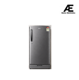 LG GLD2156ZHSM 201L 5 Star Direct Cool Single Door Refrigerator with Smart Inverter Compressor, Base Stand Drawer, Toughened Glass Shelves & Fast Ice Making