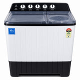 Voltas Beko 10 kg, 5 Star, Fast Dry™, Dual Waterfall, Special Pulsator Semi-Automatic Top Load Washing Machine – WTT100UPA/BRSSWH5PTDA