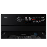 Samsung 8 Kg 5 Star AI Control Fully Automatic Top Load Washing Machine with Built-in Heater, EcoBubble™, Hygiene Steam & Wi-Fi, Black Caviar (WA80F08B3BTL)