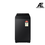Samsung 8 Kg 5 Star AI Wash Fully Automatic Top Load Washing Machine with In-Built Heater, EcoBubble™ & SmartThings Wi-Fi, Black Caviar (WA80F08H2BTL)