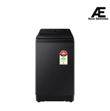 Samsung 10 Kg 5 Star AI Wash Fully Automatic Top Load Washing Machine with EcoBubble™, Super Speed, AI VRT+, Wi-Fi & Digital Inverter, Black Caviar (WA80F10S2BTL)