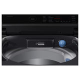 Samsung 8 Kg 5 Star AI Control Fully Automatic Top Load Washing Machine with Built-in Heater, EcoBubble™, Hygiene Steam & Wi-Fi, Black Caviar (WA80F10S2CTL)