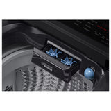 Samsung 8 Kg 5 Star AI Control Fully Automatic Top Load Washing Machine with Built-in Heater, EcoBubble™, Hygiene Steam & Wi-Fi, Black Caviar (WA80F10S2CTL)