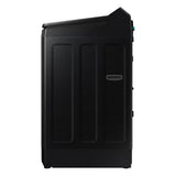 Samsung 12 kg 5 Star AI Wash Top Load Washing Machine with Heater, Eco Bubble, BubbleStorm, Dual Storm Pulsator, Soft Close Lid, Black Caviar (WA80F12B6B, 2025 Model)