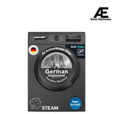 Bosch 8 kg, 5 Star, Anti Stain & AI Active Water+ Fully Automatic Front Loading Washing Machine (WAJ2826DIN, Steam with Anti-Bacteria, Anti-tangle, Anti-Wrinkle, In-Built Heater, Black Grey)