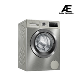 Bosch Series 6 9kg 1400 RPM Front Load Washing Machine | EcoSilence Drive | ActiveOxygen | SpeedPerfect | Silver Inox - WAU28Q9SIN