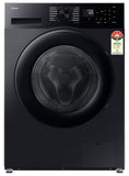 Samsung 12 kg (Wash) / 7 kg (Dry), 5 Star, AI EcoBubble, AI Energy Mode, Air Wash, Super Speed, Hygiene Steam, Wi-Fi, Digital Inverter, Fully-Automatic Front Load Washer Dryer (WD12FG5B34BBTL, Black)