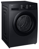 Samsung 12 kg (Wash) / 7 kg (Dry), 5 Star, AI EcoBubble, AI Energy Mode, Air Wash, Super Speed, Hygiene Steam, Wi-Fi, Digital Inverter, Fully-Automatic Front Load Washer Dryer (WD12FG5B34BBTL, Black)