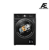 IFB 8.5 Kg / 6.5 Kg / 2.5 Kg 5 Star, Front Load 3-In-1, AI Powered, Fully Automatic Washer Dryer Refresh (2023 Model, Laundrimagic, Executive ZXB, 9 Swirl Wash, Eco Inverter Technology, Black)