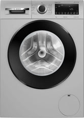 Bosch 7 kg 5 Star 1200 rpm Series 4 Front Load washing machine (2024 Model, WGA1220SIN Silver)